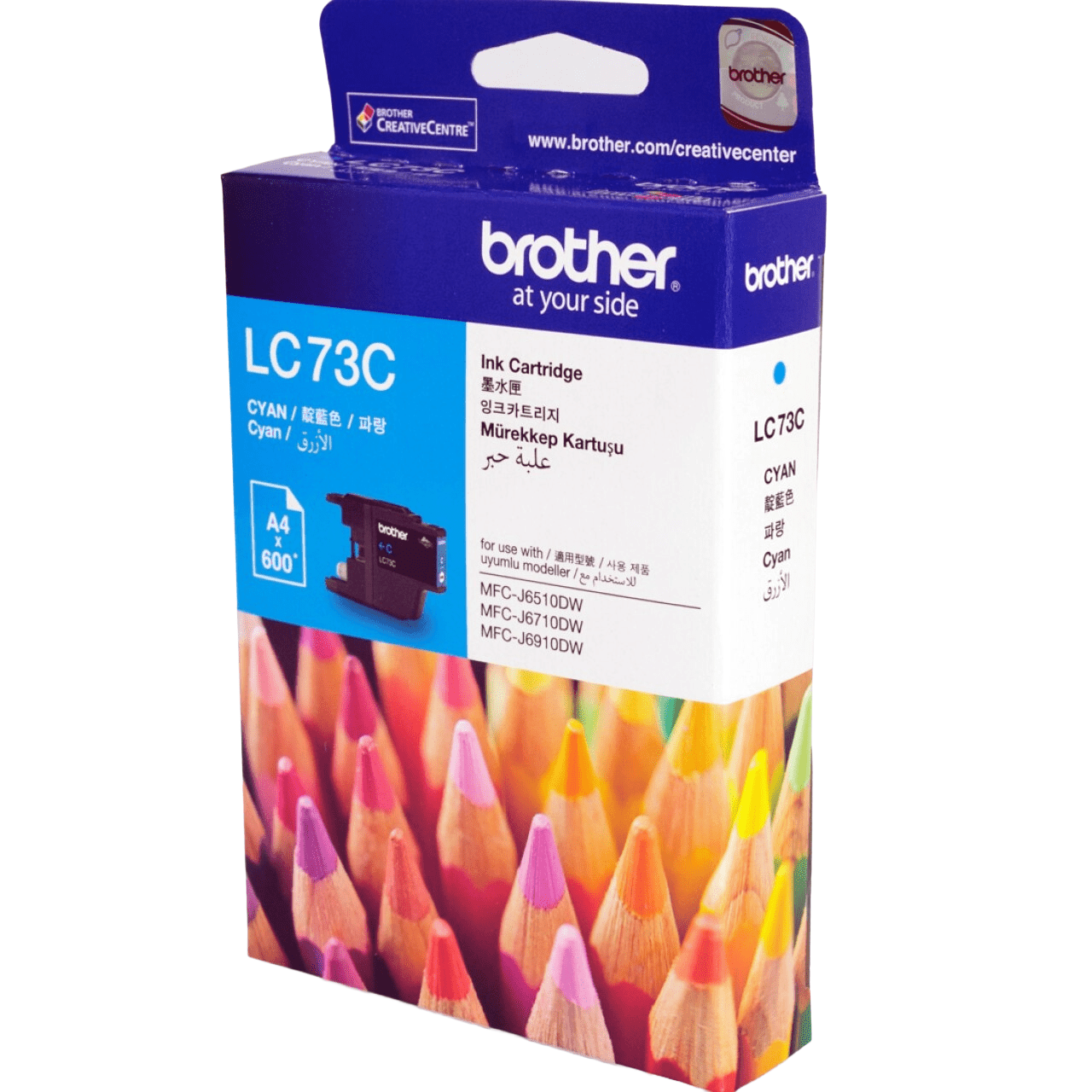 Brother LC73C Genuine Ink Cartridge 2