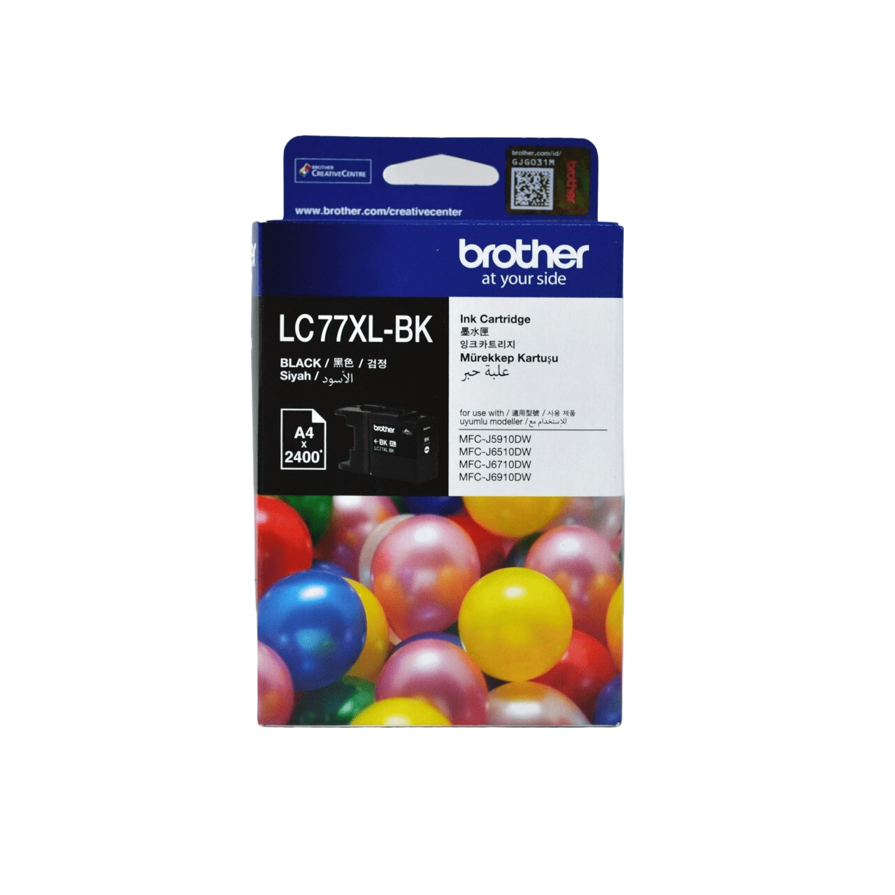 Brother LC77XLBK Genuine Ink Cartridge 1