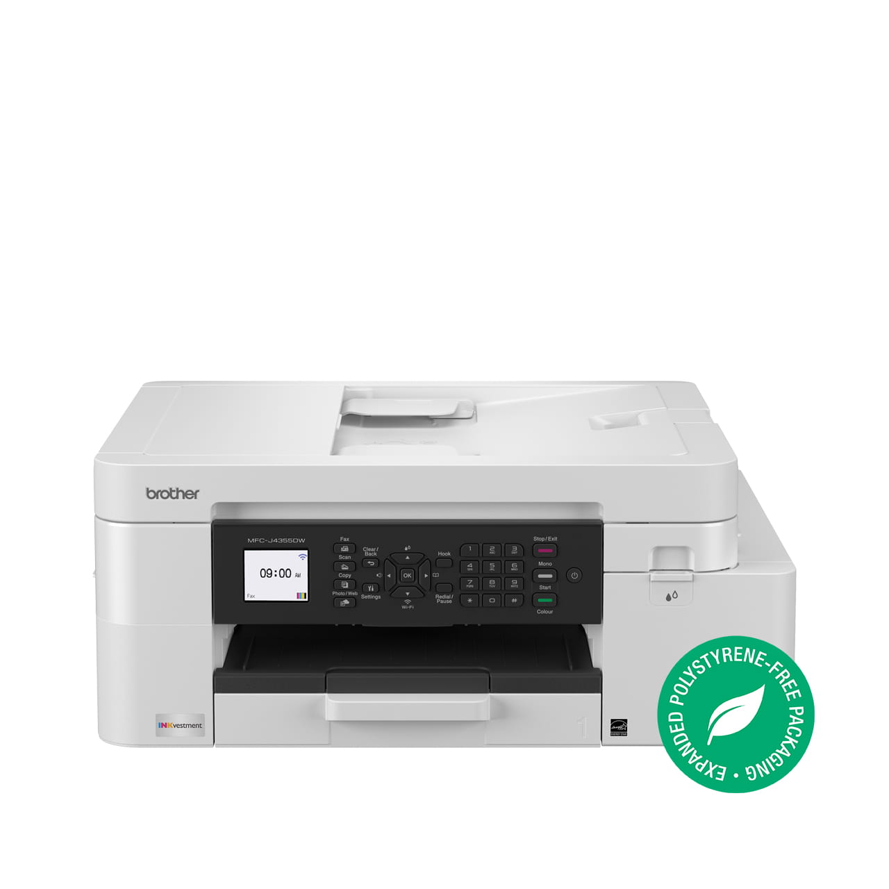 Brother MFC-J4355DW Inkjet Printer Front View