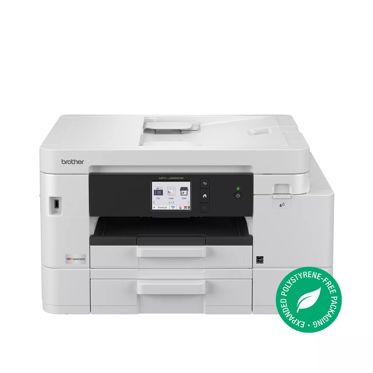 Brother MFC-J4555DW Inkjet Printer Front Side View