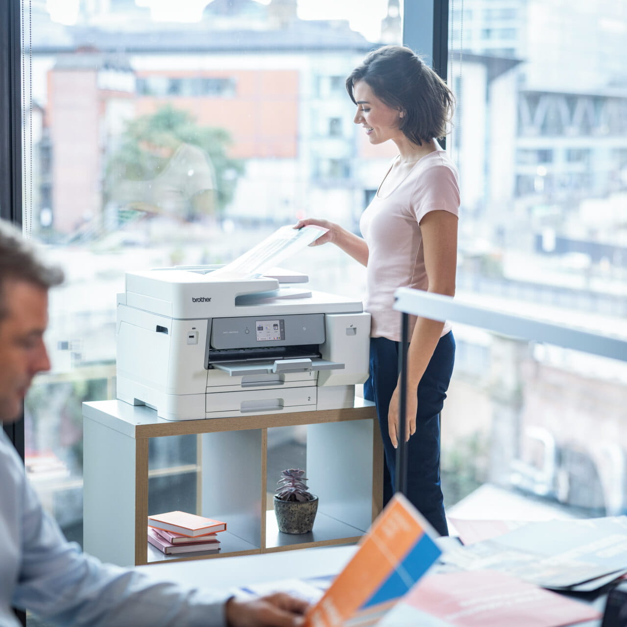 Brother MFC-J6975DW Inkjet Printer Scanning via ADF