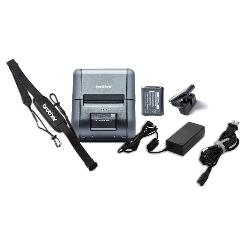 portable printer rj-2030 bundle pack contents