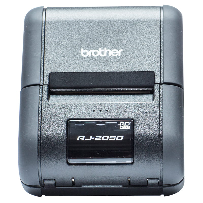 portable printer brother rj-2050  facing forward