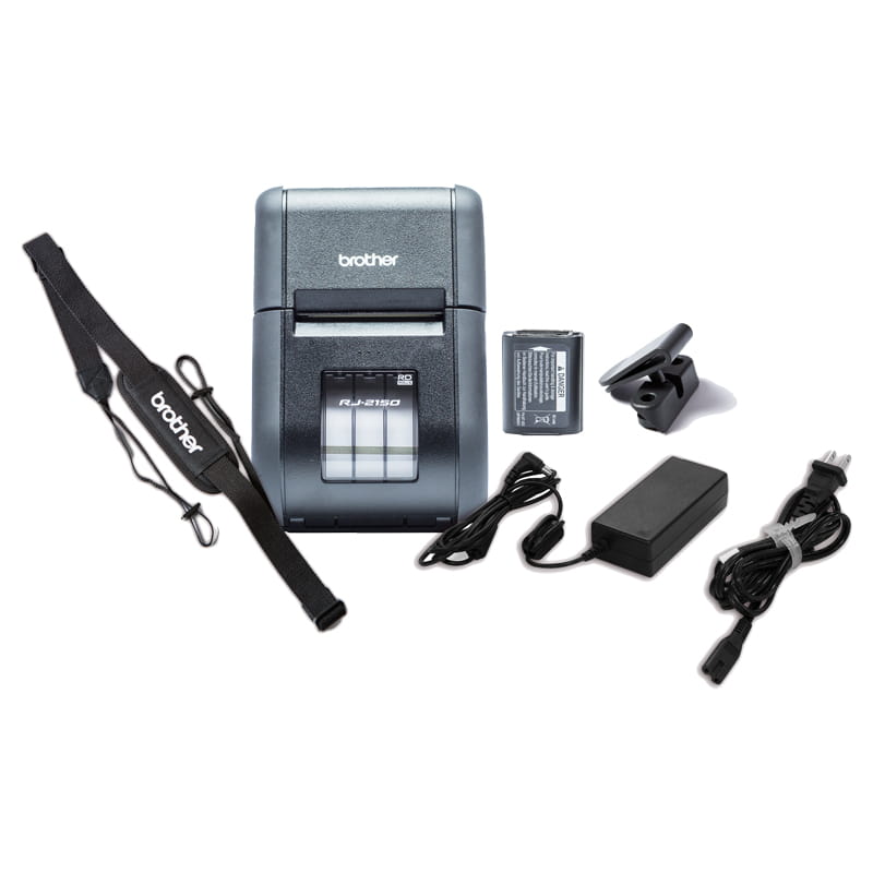 portable printer rj-2150 bundle pack contents