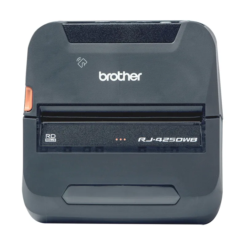 portable printer rj-4250wb facing forward