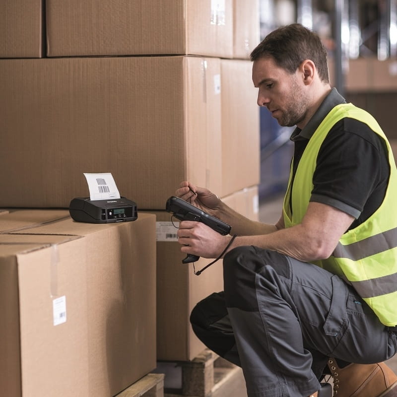 portable printer rj-4 series warehouse and logistics