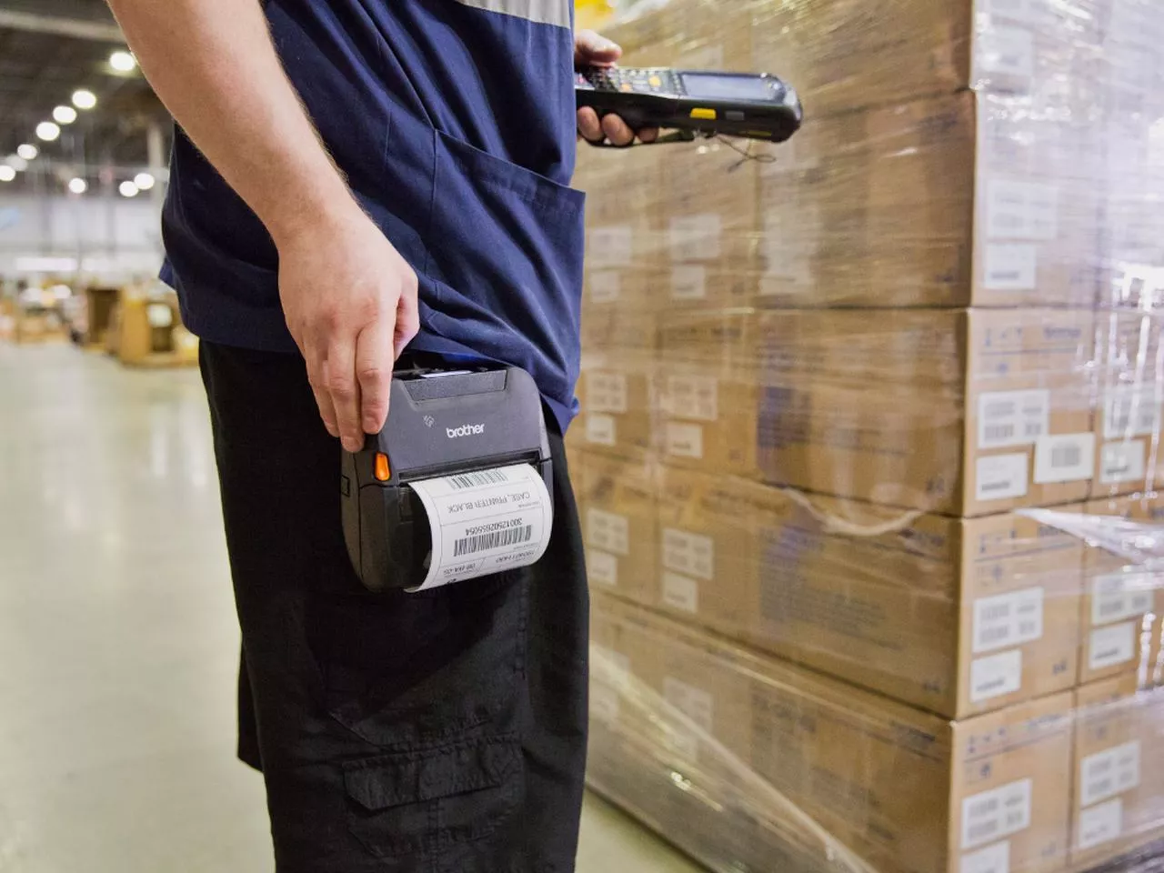 RJ-4255WB Pallet Label