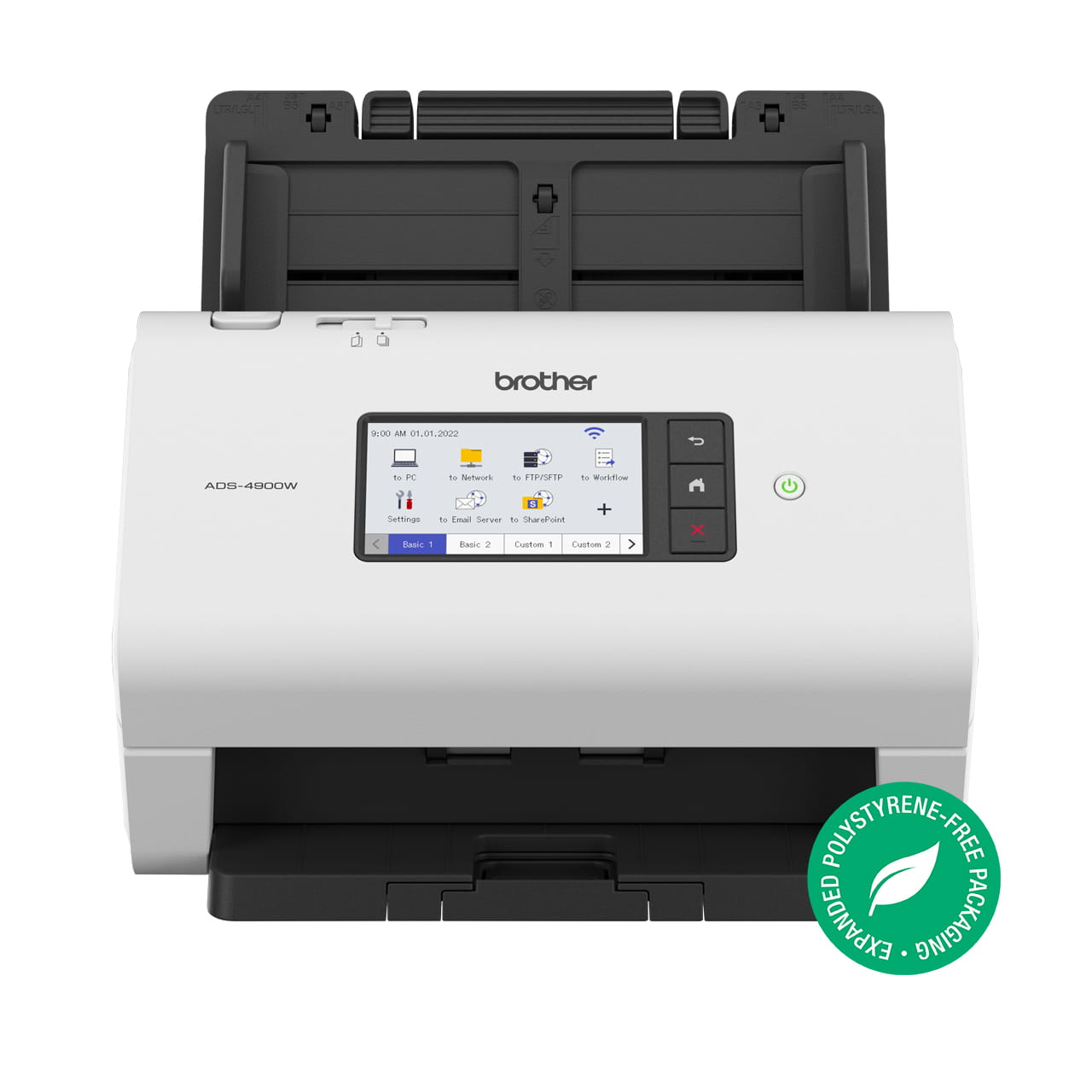 ADS-4900W Scanner - Front View 
