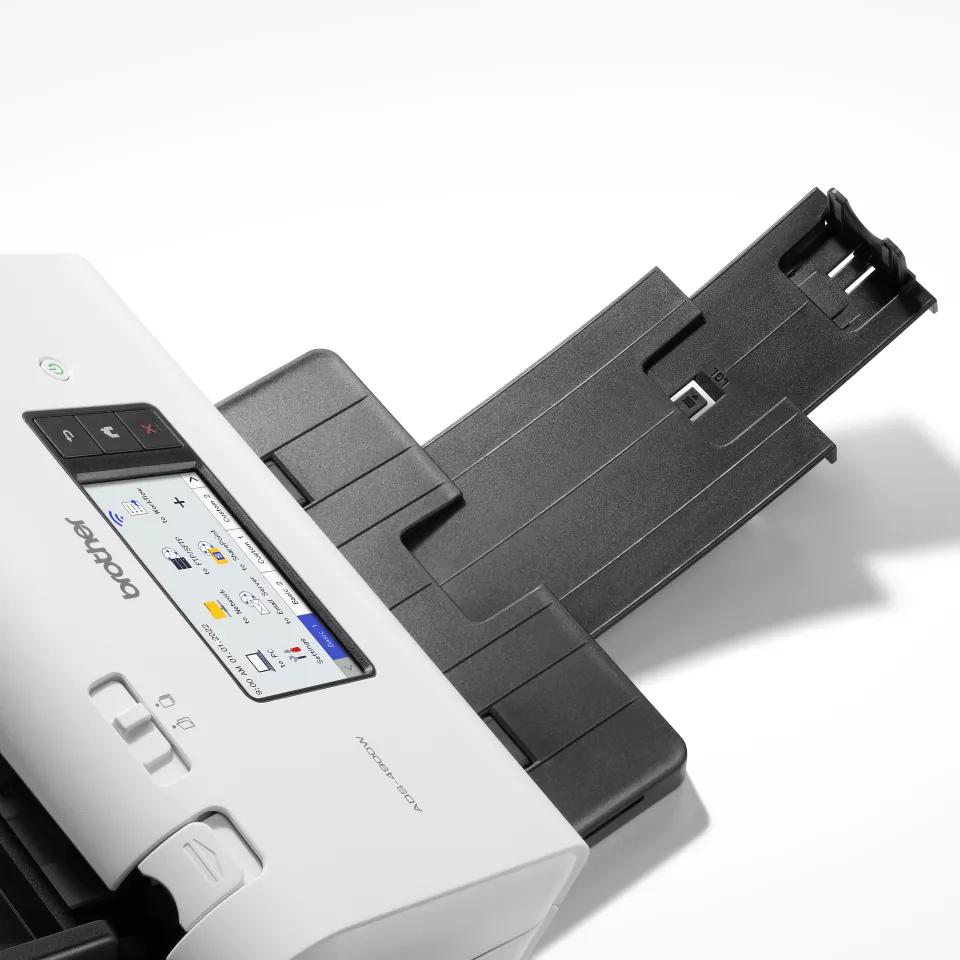 ADS-4900W zoomed in on lower tray 