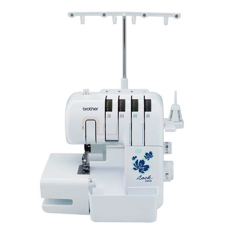 overlock sewing machine brother 2504d facing forward