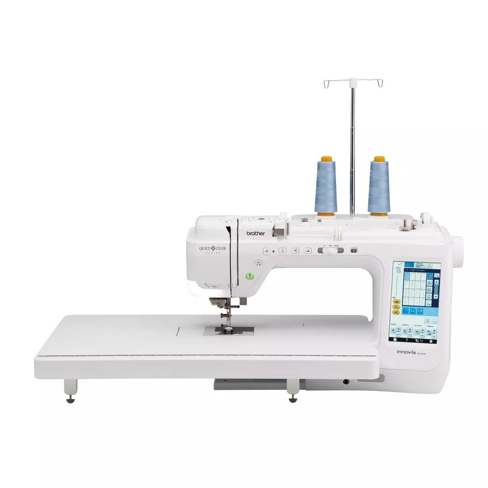 quilting machine bq2500 with table facing forward