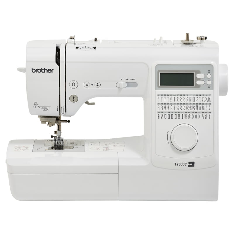 brother ty600c sewing machine facing front