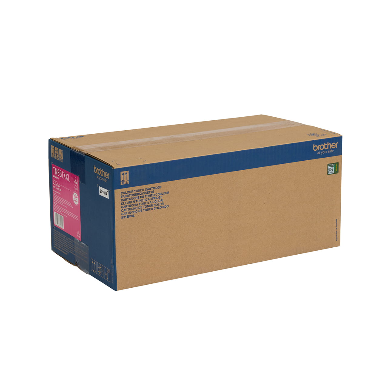 magenta super high yield toner cartridge tn851xxl carton.