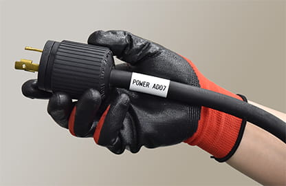 laminated tape on cable