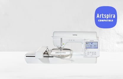 Image of the Brother NV880E Embroidery machine