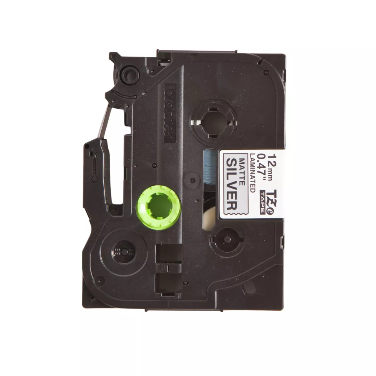 Brother Genuine M931 Black on Matte Silver Tape - Cassette 