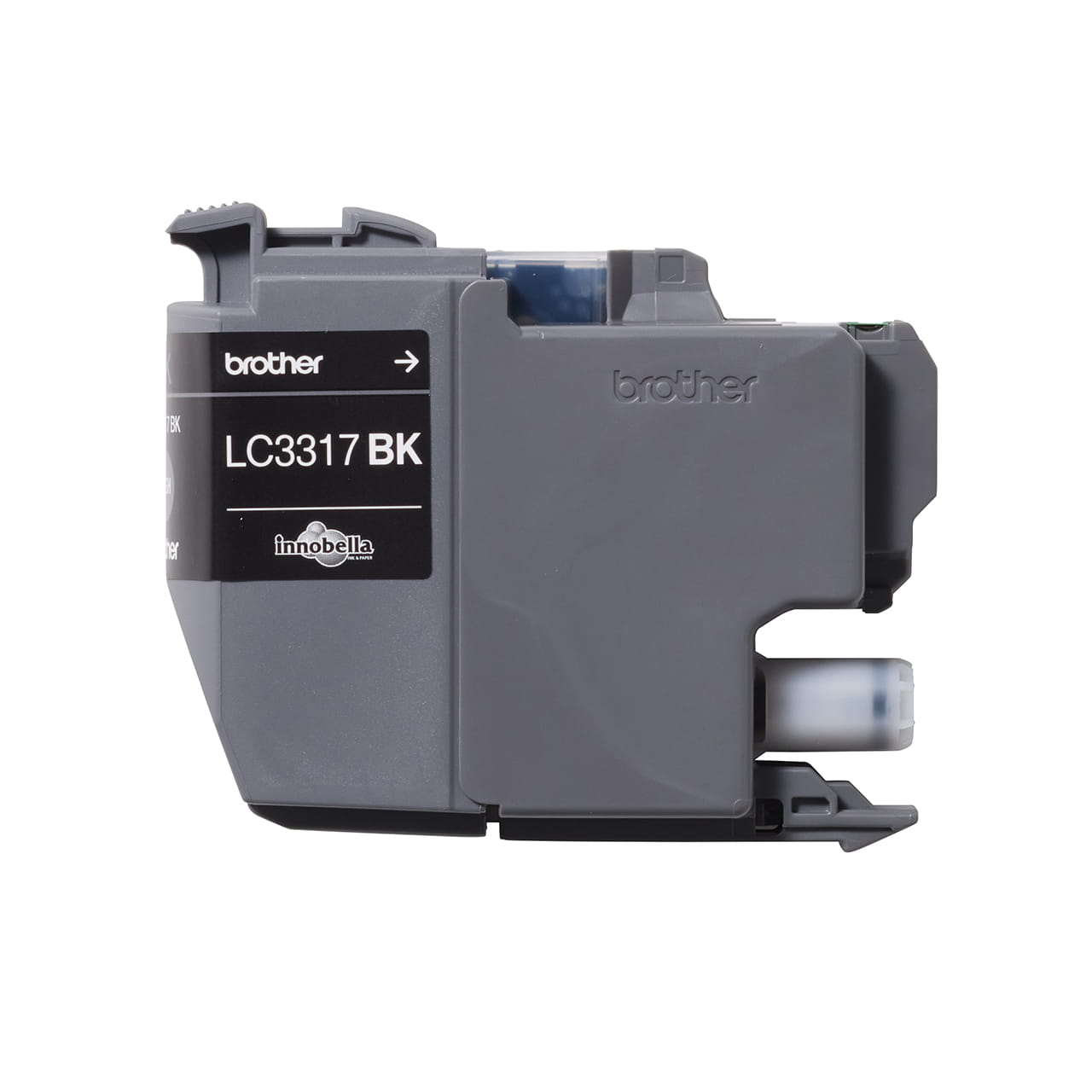 Black high yield ink cartridge LC3317BK open facing front