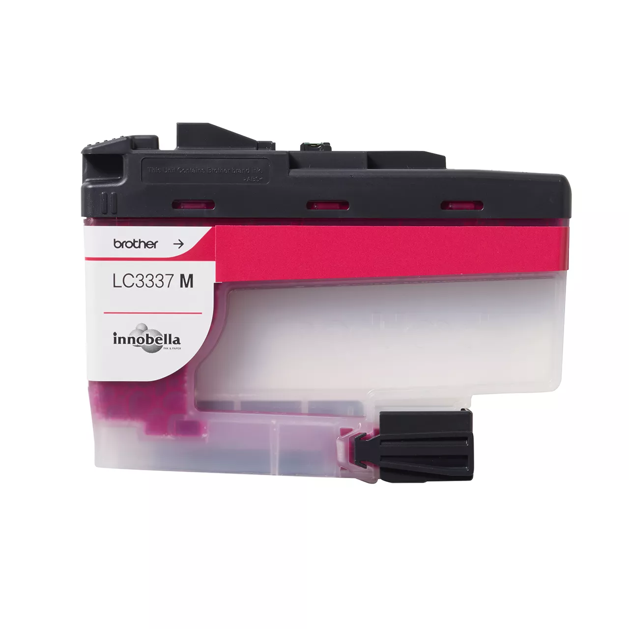Magenta high yield ink cartridge LC3337M open facing front