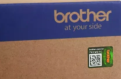 brother genuine holographic sticker