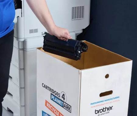 box for recycling cartridges