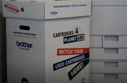 box for recycling cartridges