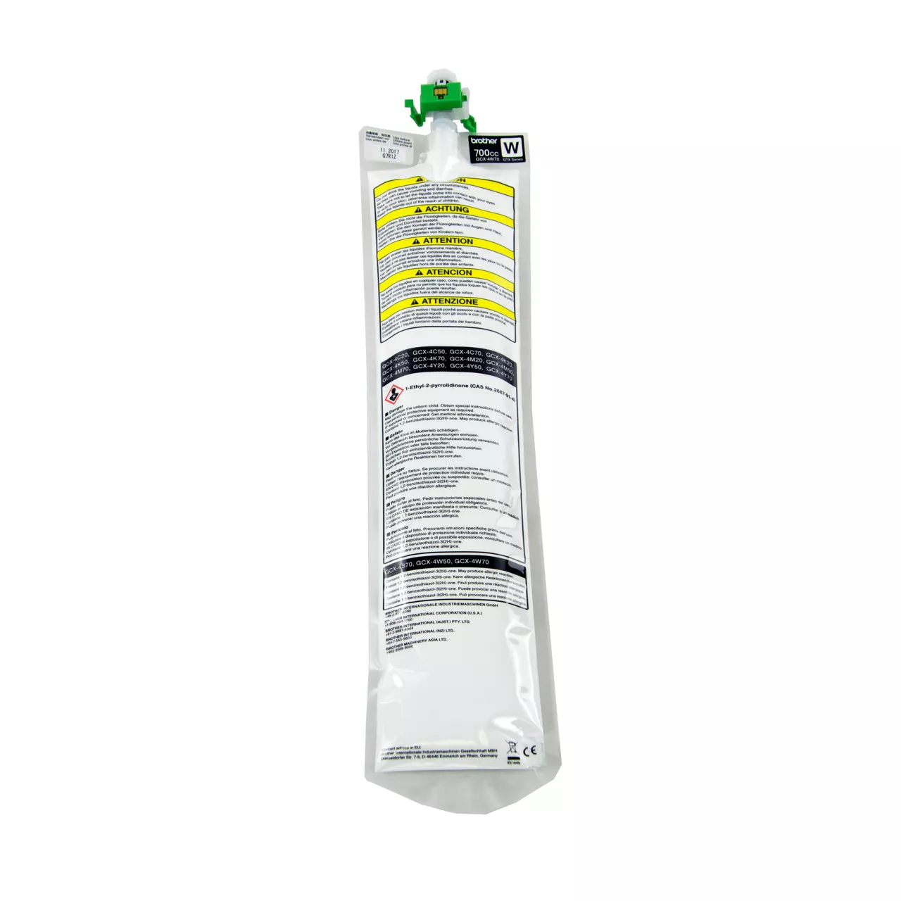 White Ink Pouch 700cc