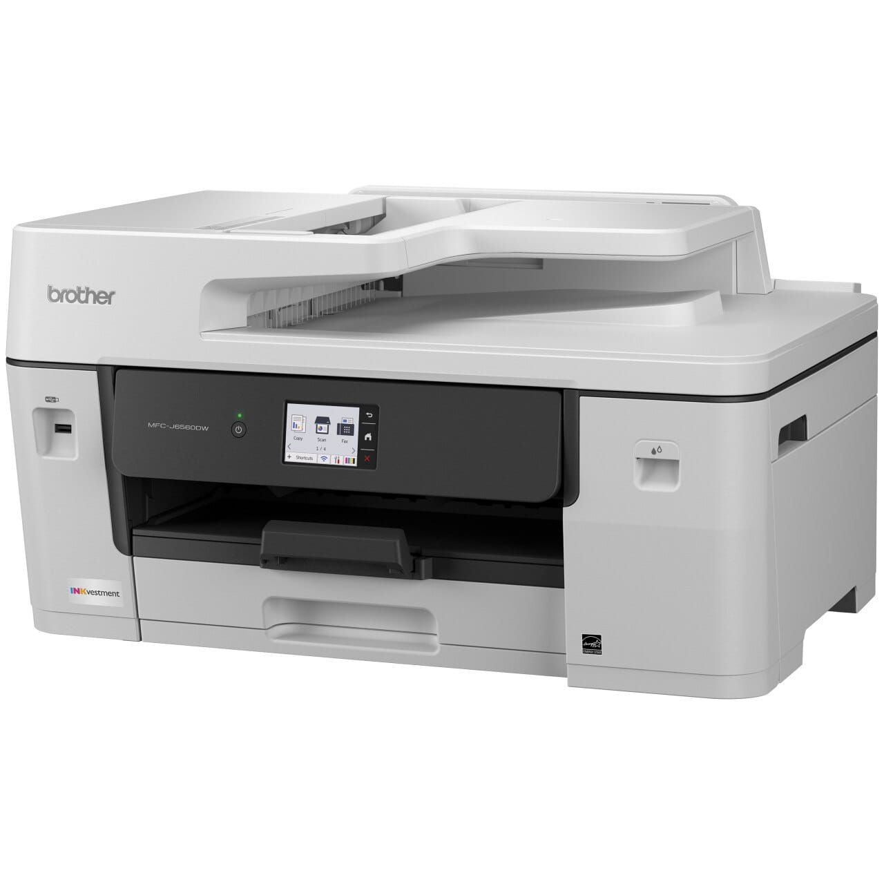Brother MFC-J6560DW Inkjet Printer Left Side View
