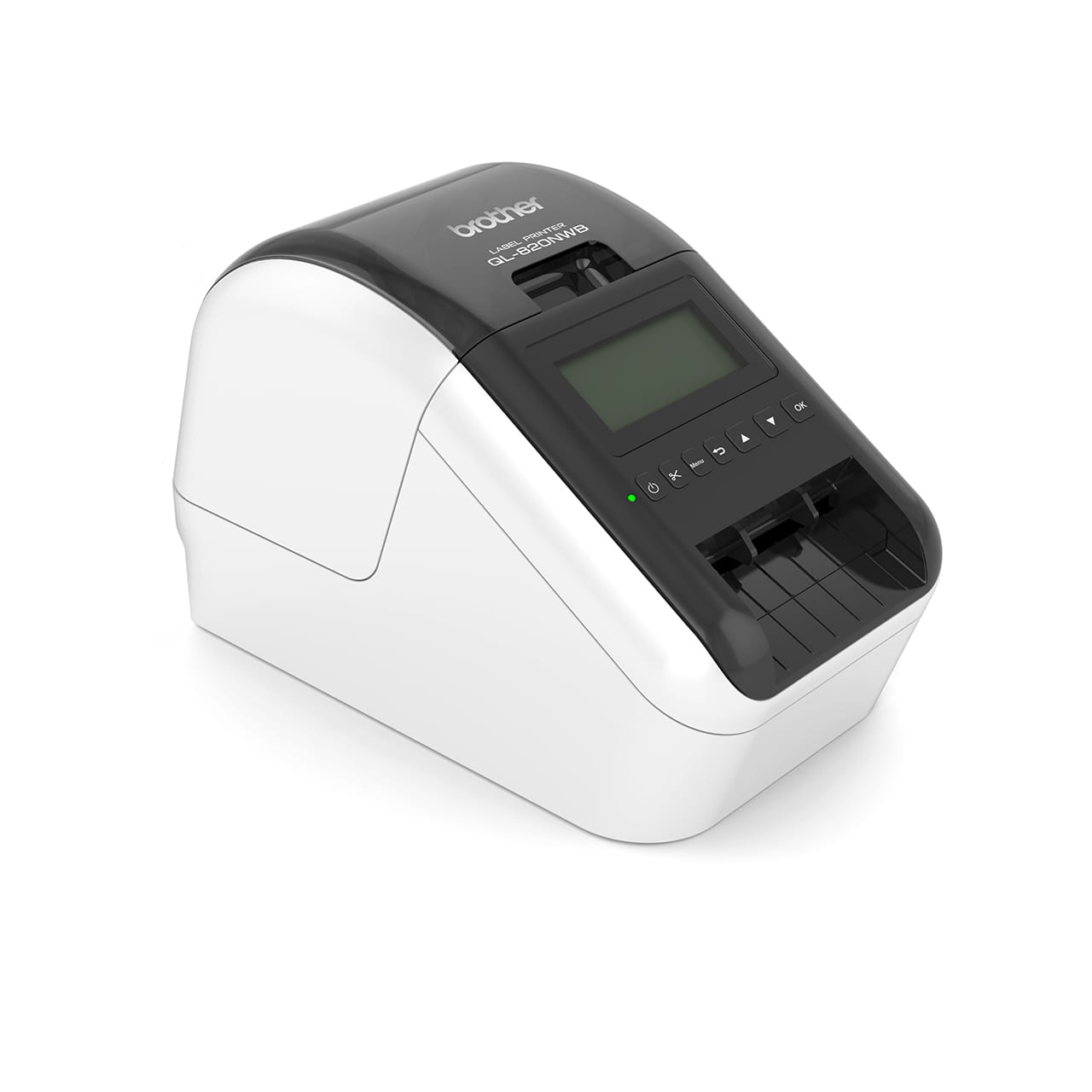 Brother Thermal Label Printer QL-820NWB Left side view