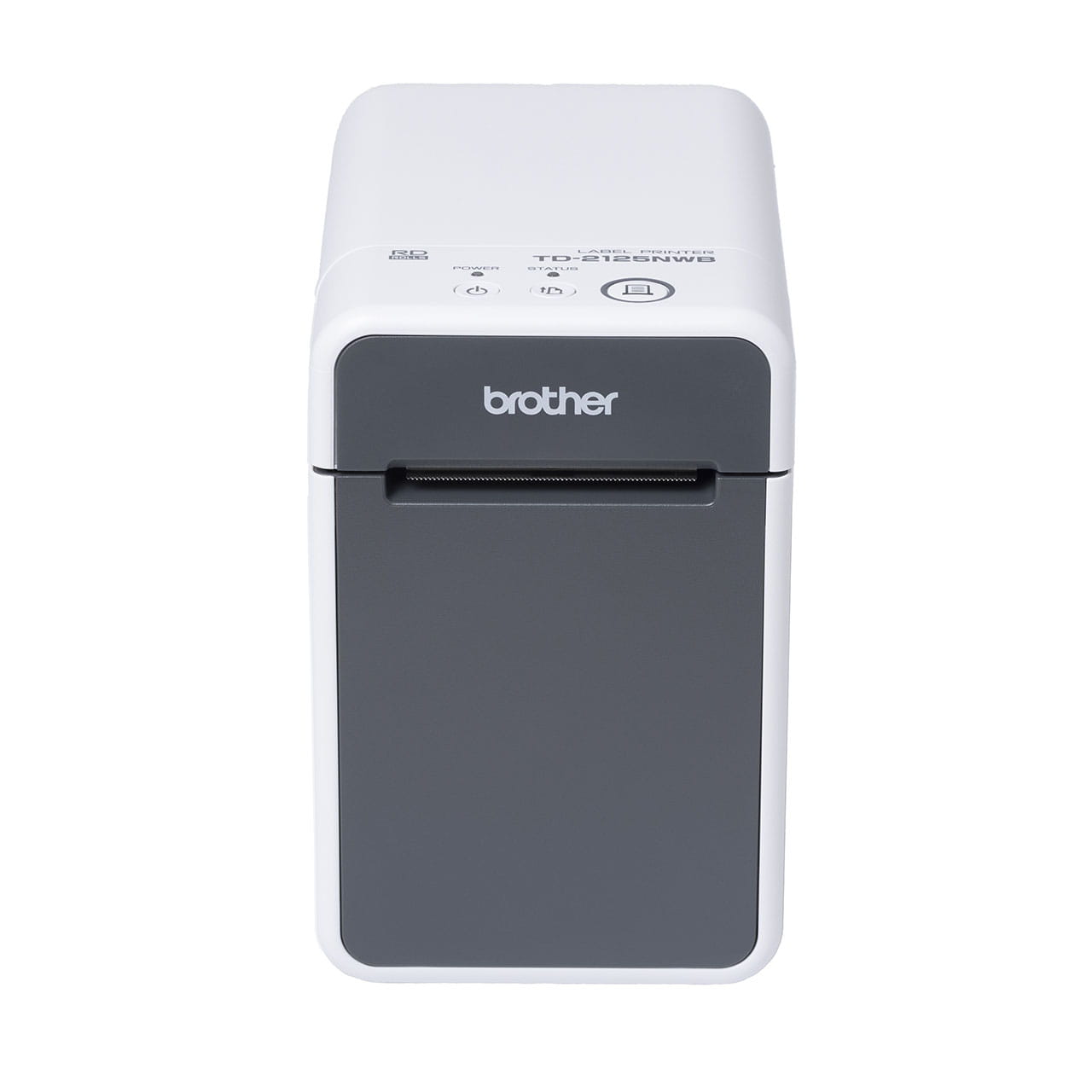 Brother TD-2125NWB Label Printer (Label Maker) Front View