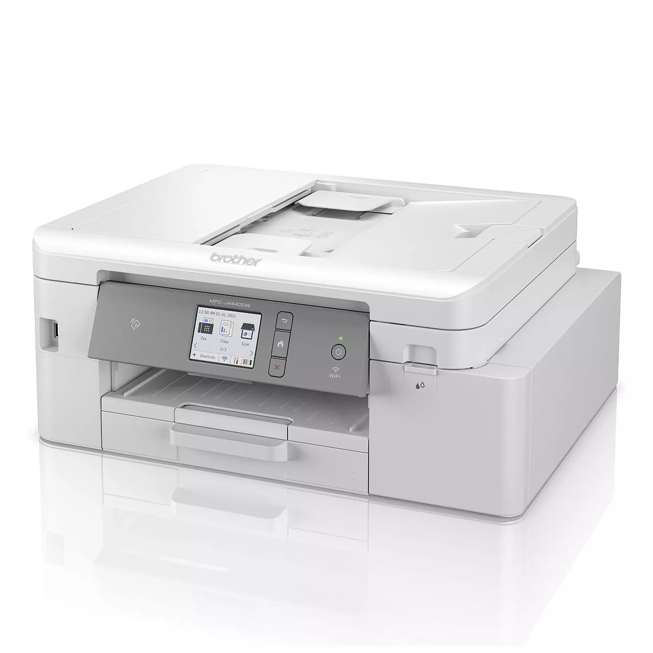 Brother MFC-J4440DW Inkjet Printer Left Side View