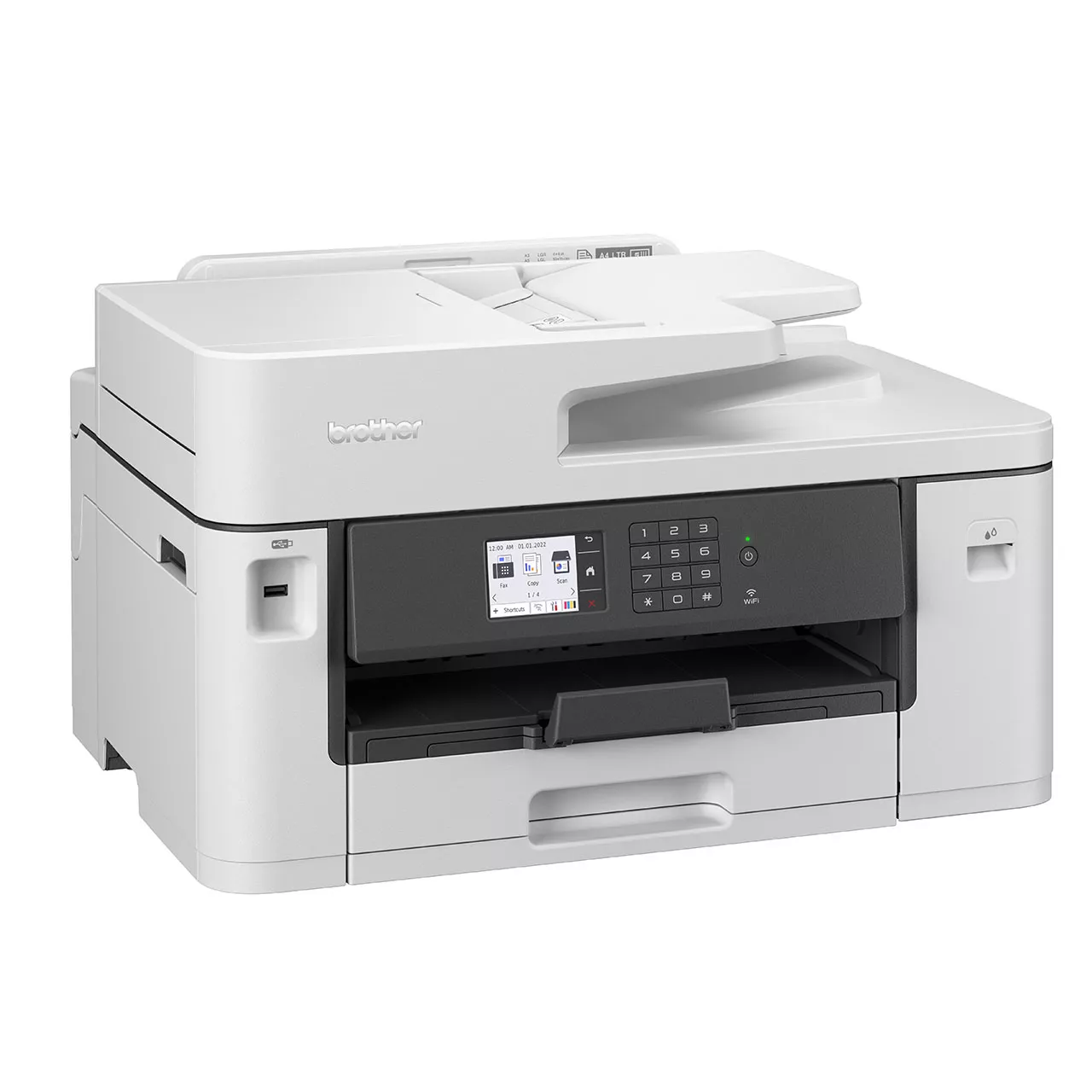 Brother MFC-J5340DW Inkjet Printer Right Side View