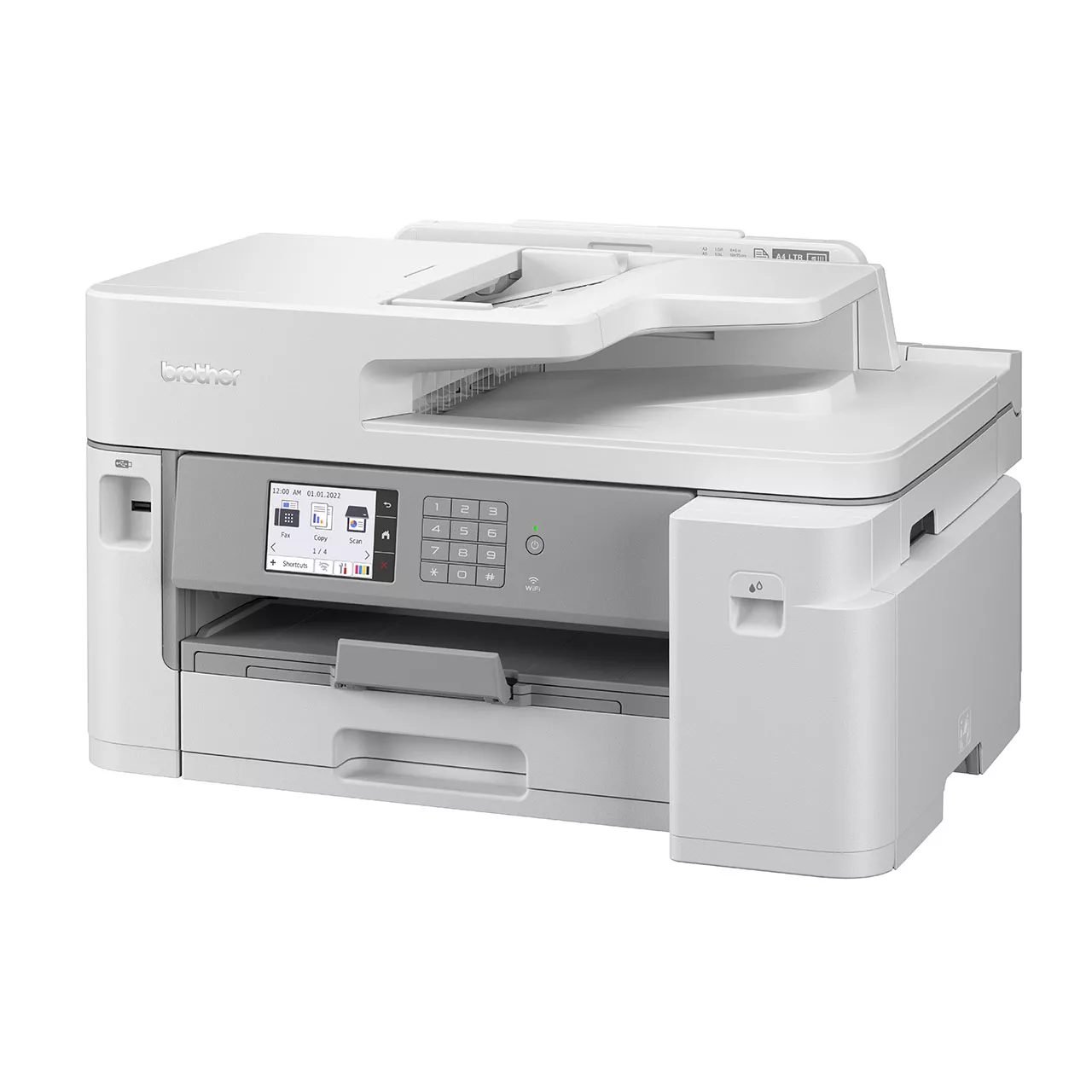 Brother MFC-J5855DW XL Inkjet Printer Left Side View