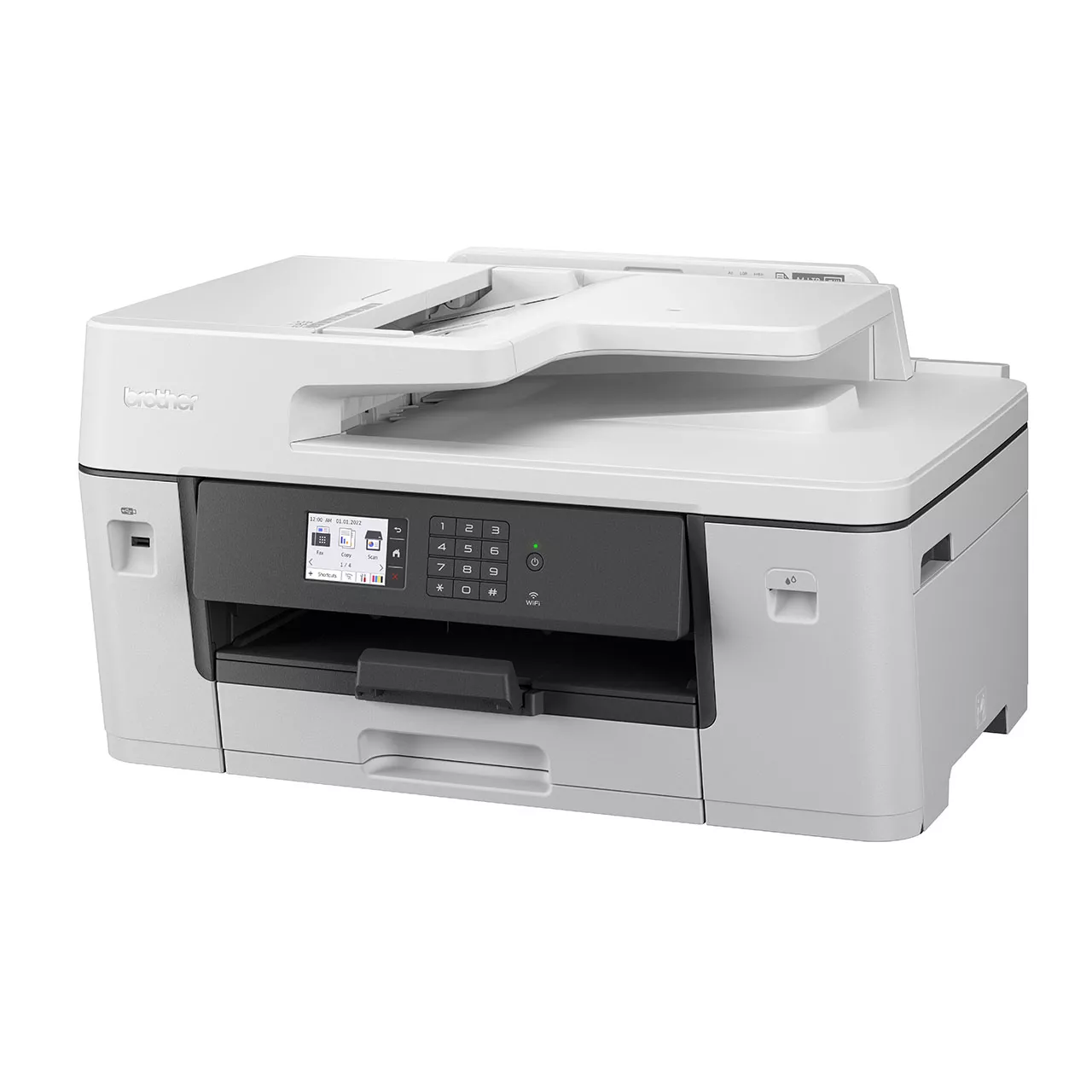 Brother MFC-J6540DW Inkjet Printer Left Side View
