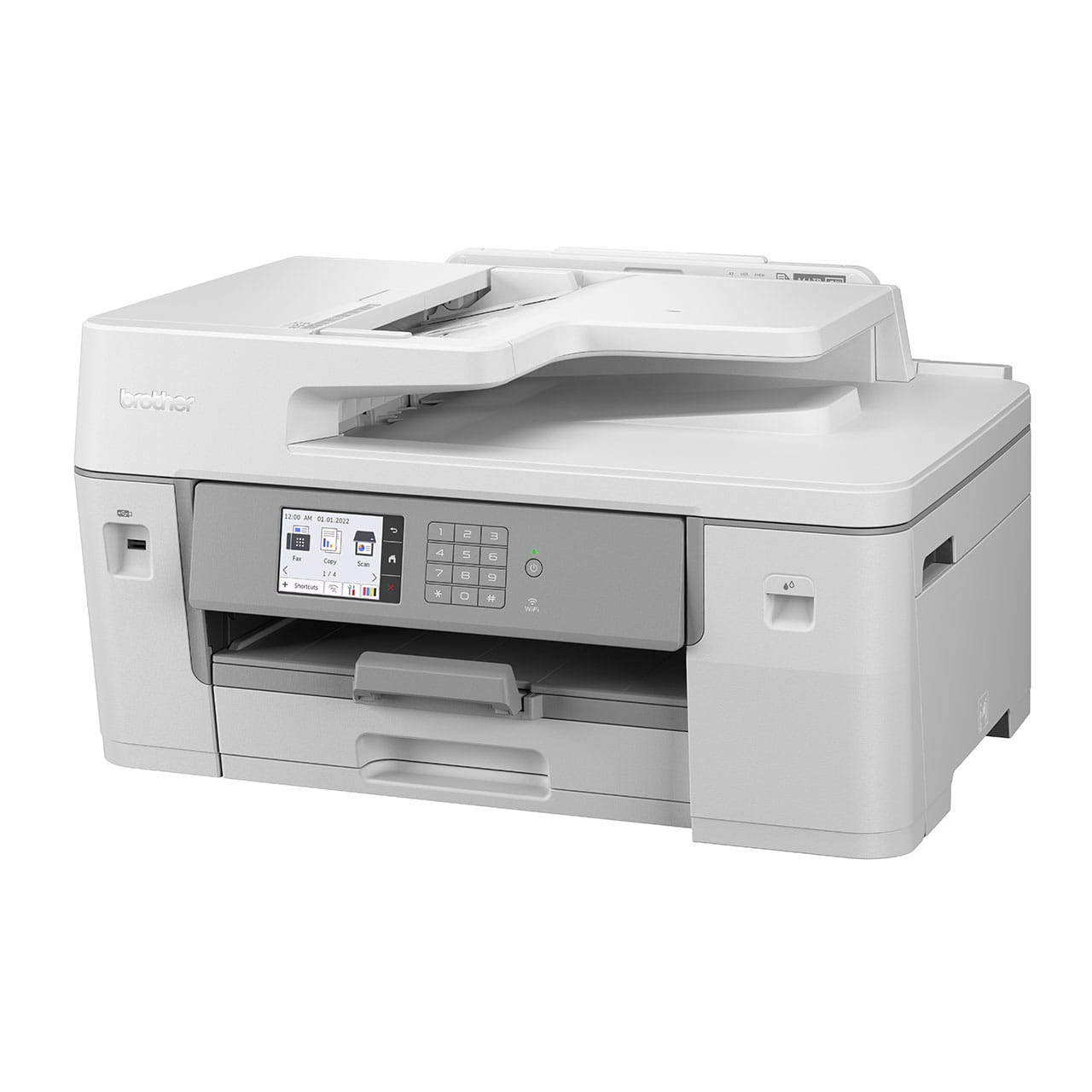 Brother MFC-J6555DW XL Inkjet Printer Left Side View