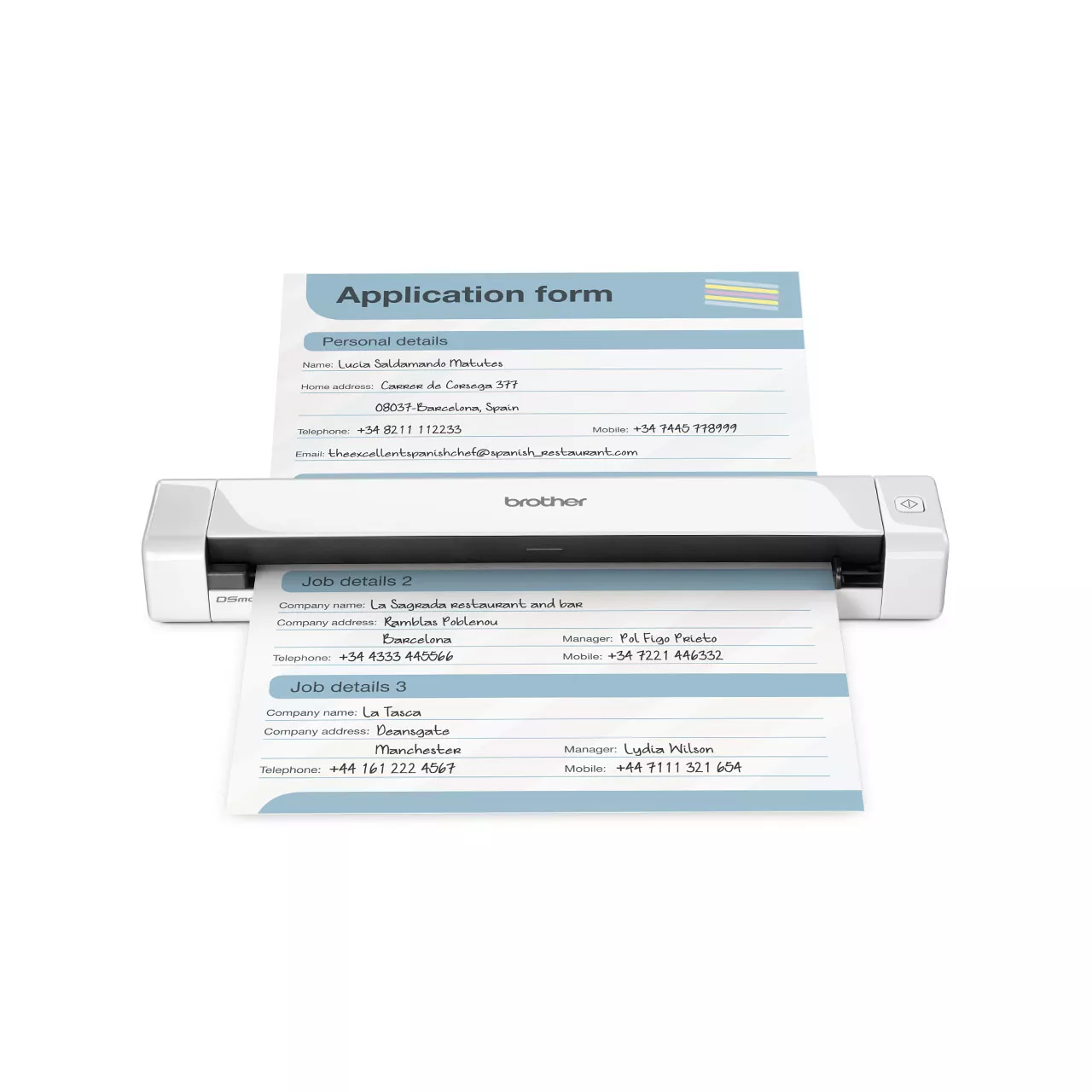 DS-620 Portable Document Scanner | Brother Australia