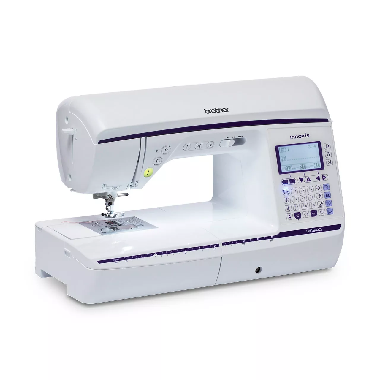 Brother Innov-is NV1800Q Computerised Sewing and Quilting Machine – right-side view