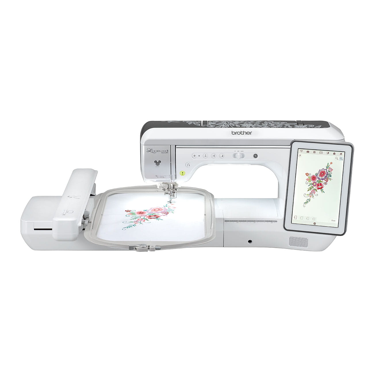 Brother Luminaire 3 Innov-is XP3 Sewing, Embroidery & Quilting Machine Front View1