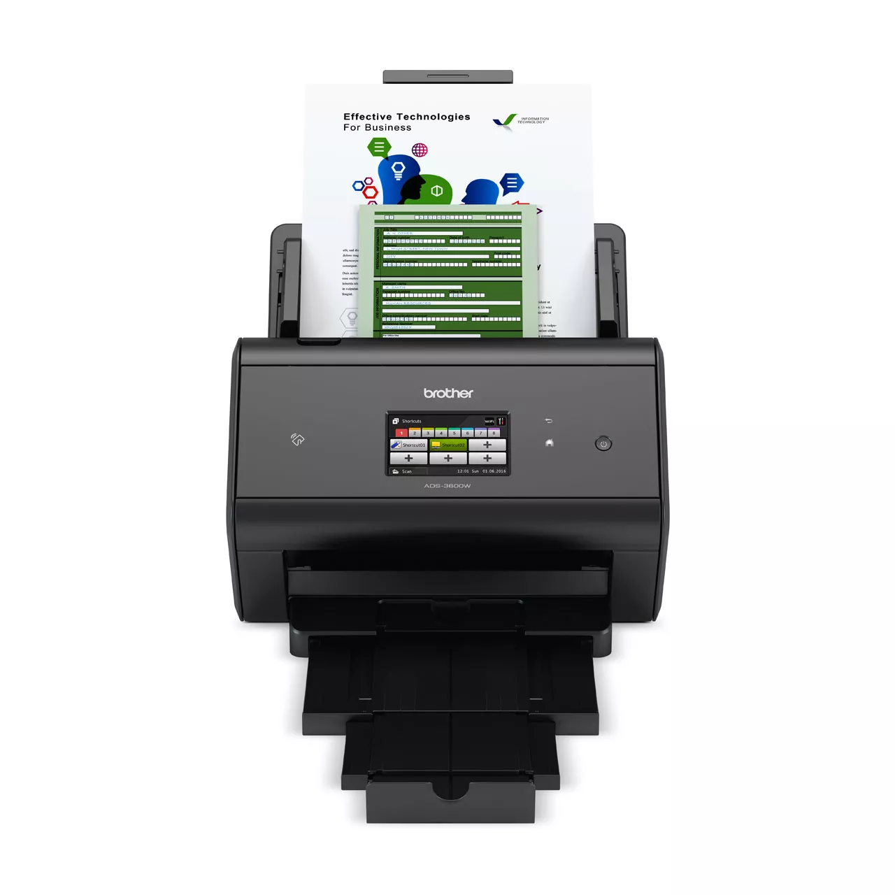 ADS-3600W Desktop Document Scanner | Brother Australia