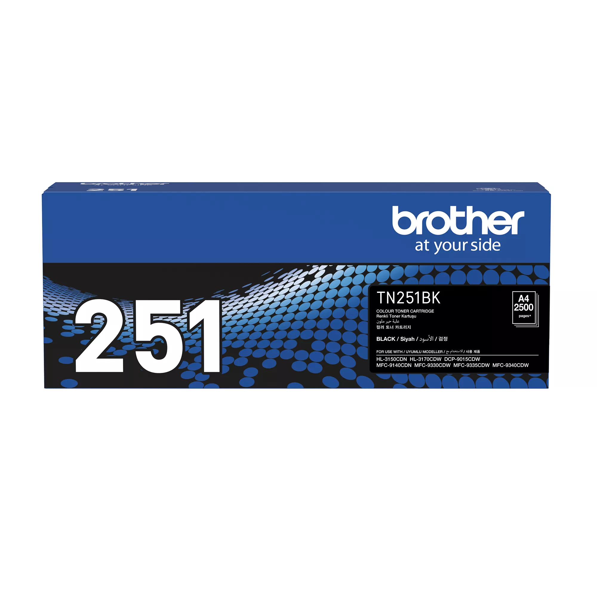 Brother TN251BK Genuine Toner Cartridge 1