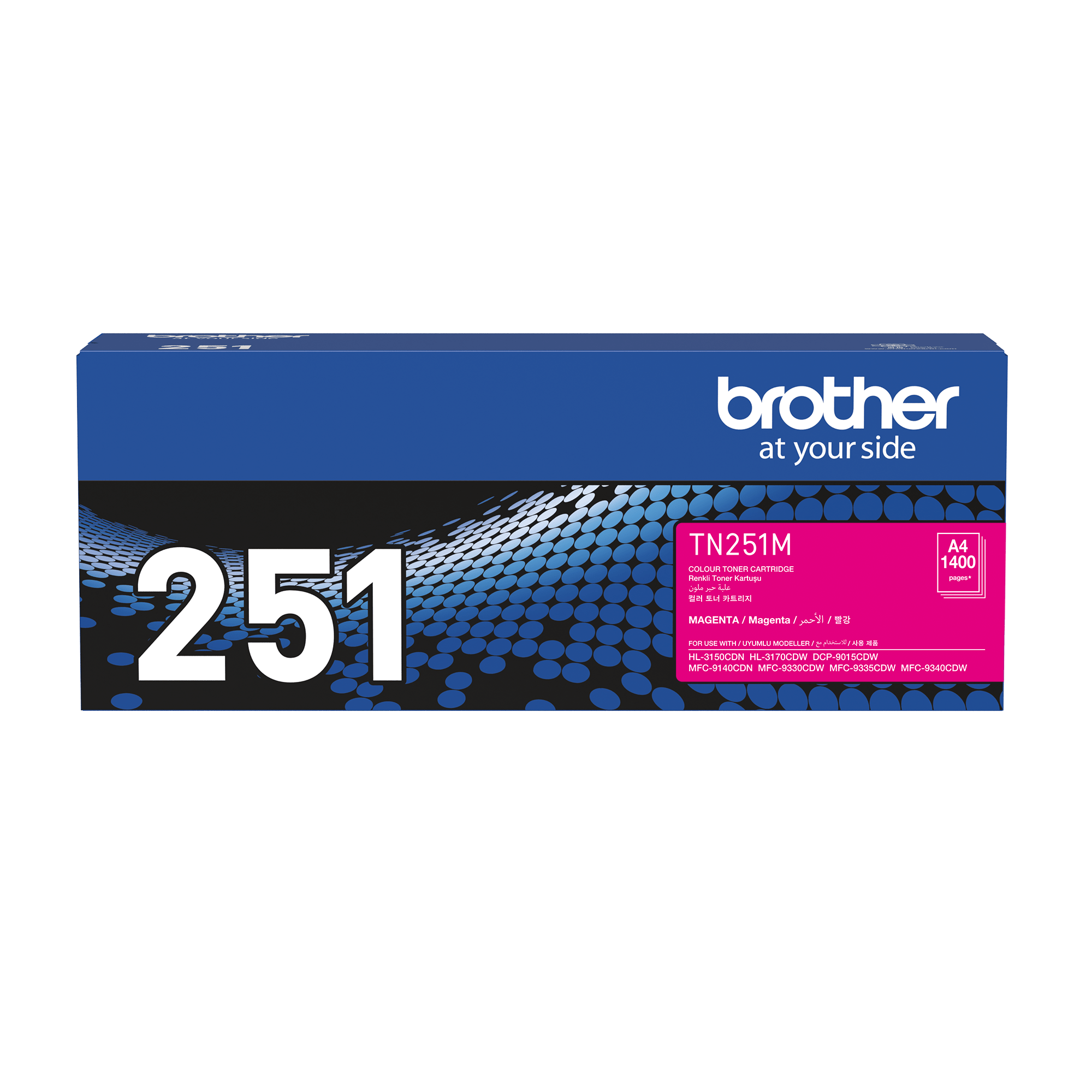 Brother TN251M Genuine Toner Cartridge 1