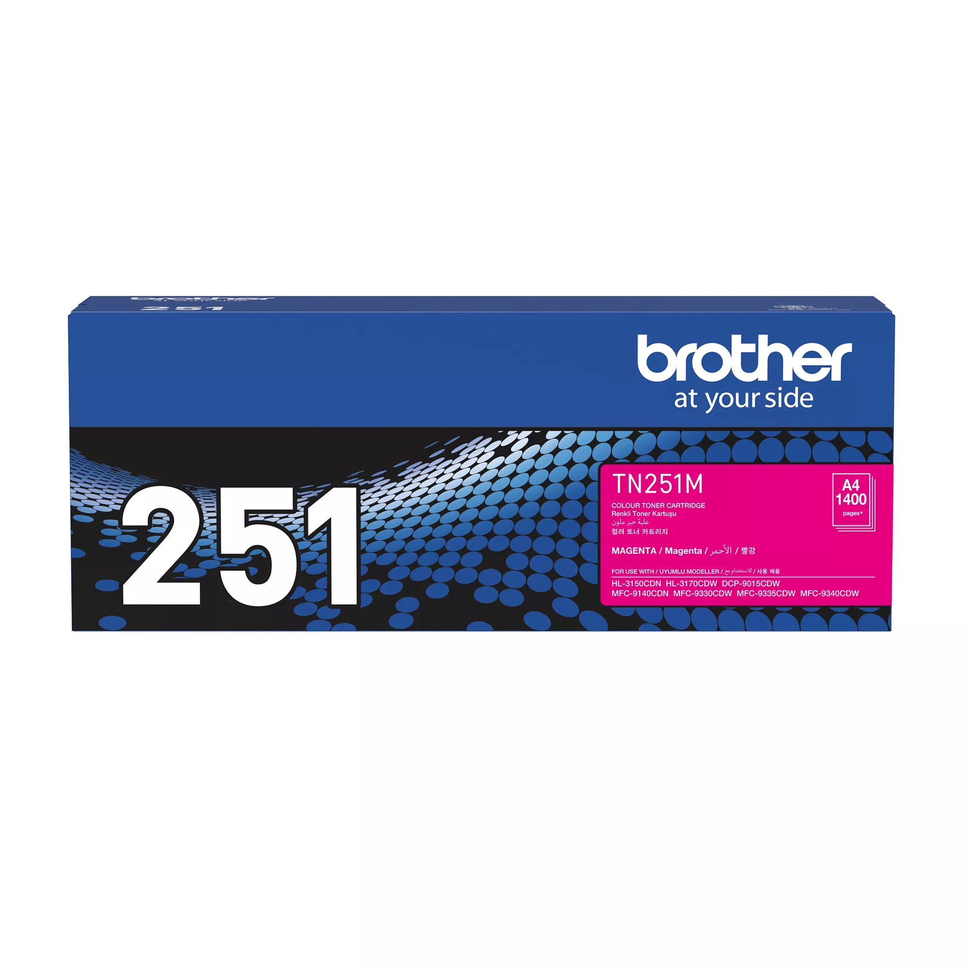 Brother TN251M Genuine Toner Cartridge 1