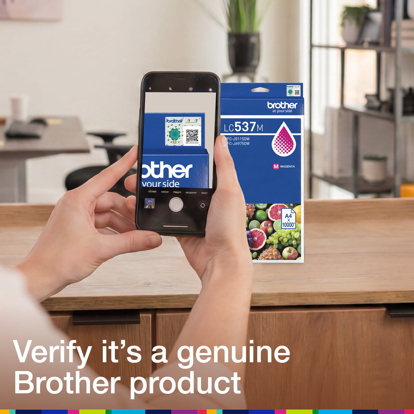 Brother LC537M Genuine Ink Cartridge 7