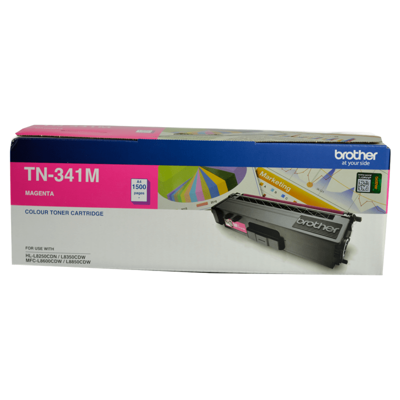 Brother TN341M Genuine Toner Cartridge 1