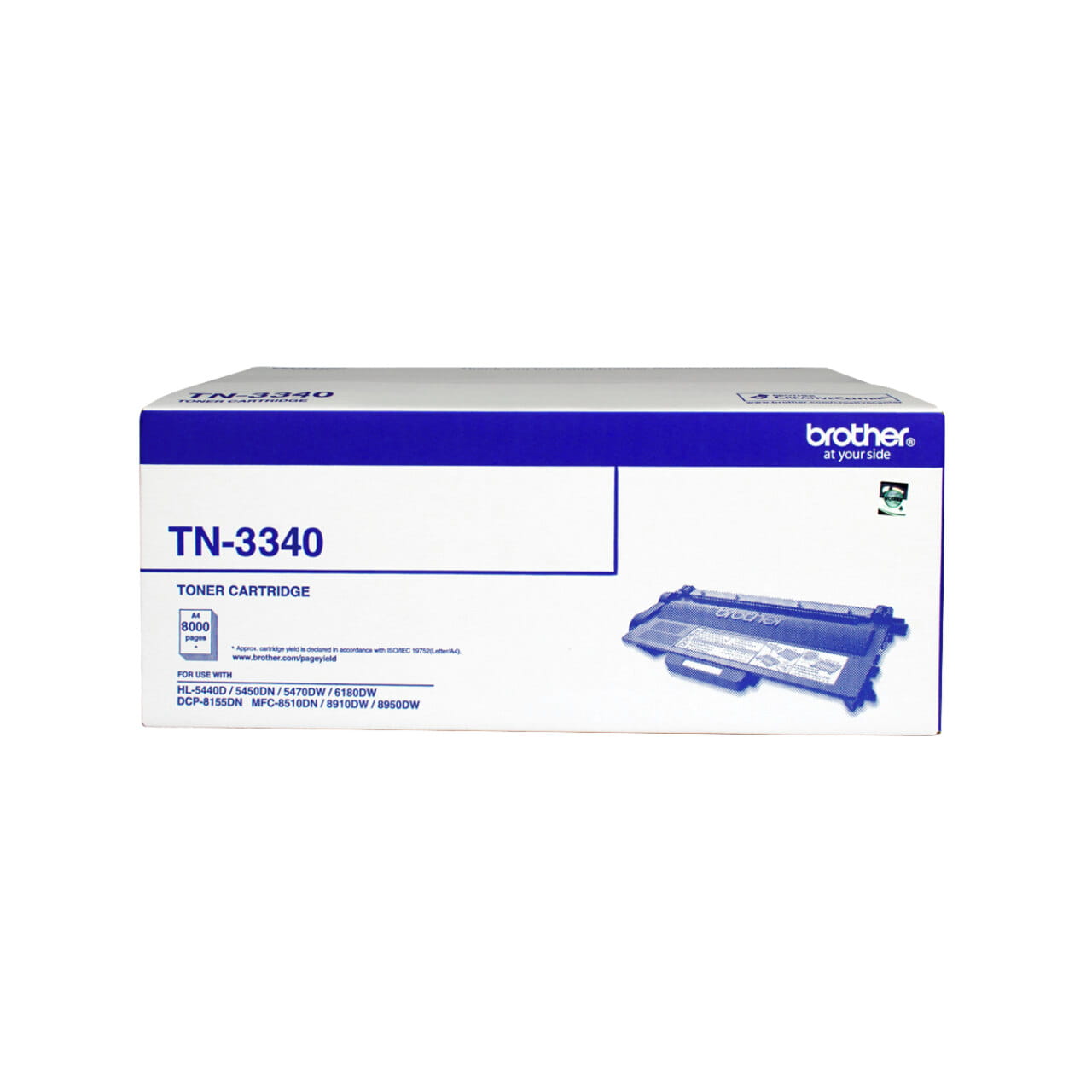 Brother TN3340 Genuine Toner Cartridge 1
