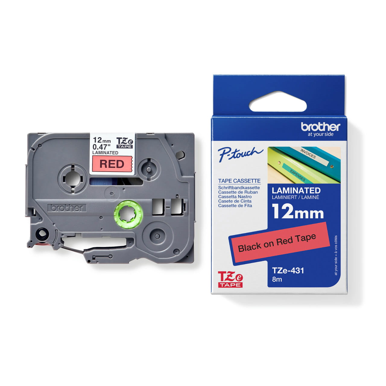 Brother TZe-431 Genuine Label Printer (Label Maker) Tape 2