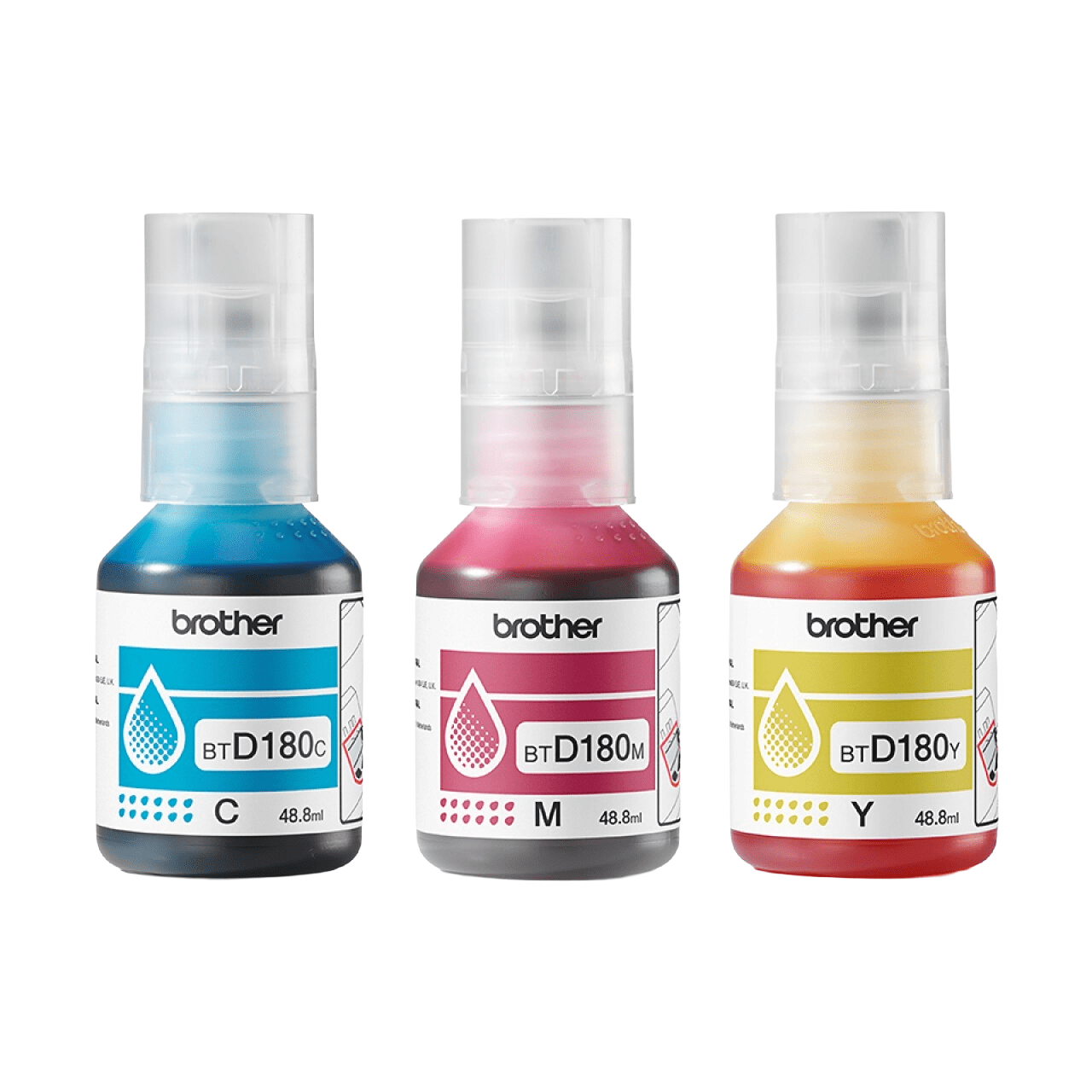 Brother BTD180CLVAL Genuine Ink Bottle 3