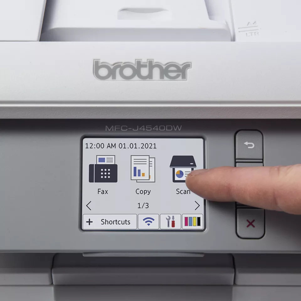 inkvestment mfc-j4540dw colour touch-screen