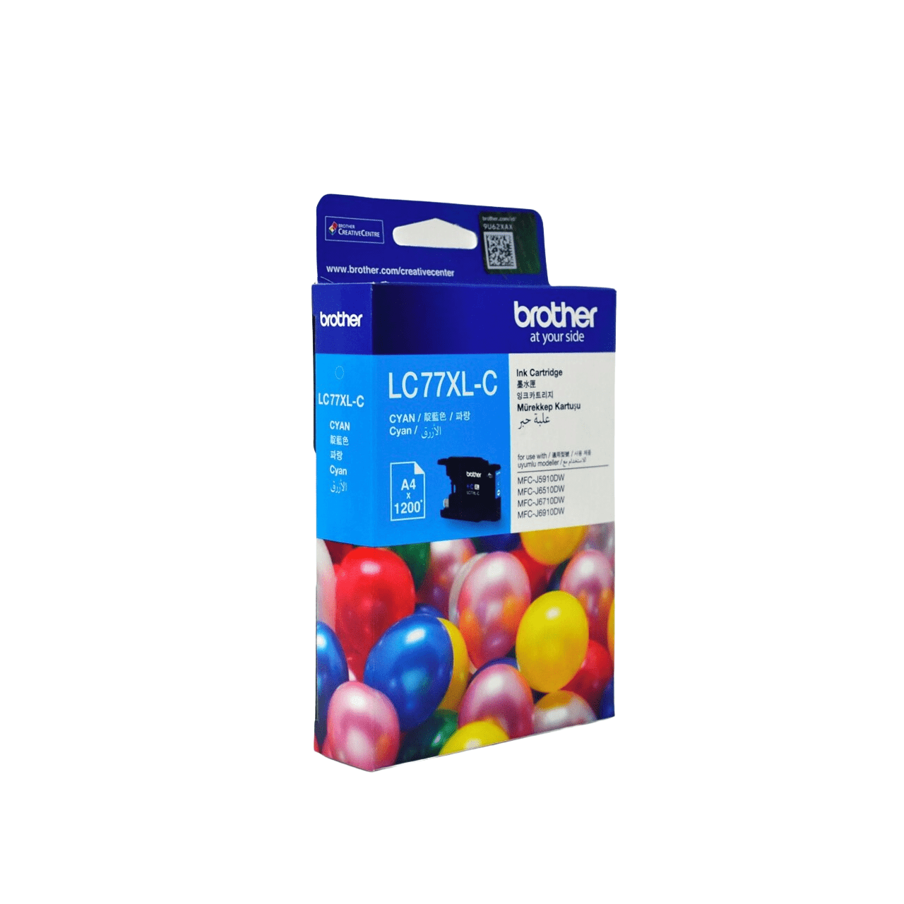 Brother LC77XLC Genuine Ink Cartridge 4
