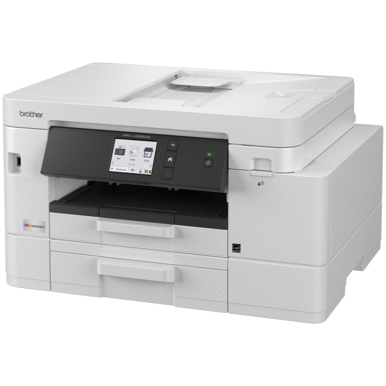 Brother MFC-J4555DW Inkjet Printer Left Side View