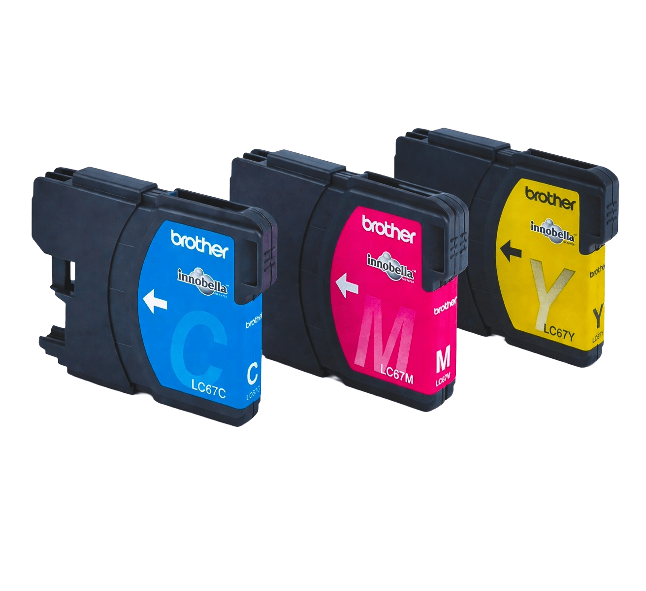 Brother LC67CL-3PK Genuine Ink Cartridge 3